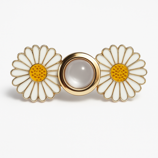 White Daisy Poptuck