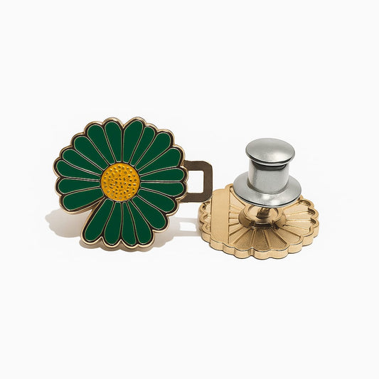 Green Daisy Poptuck